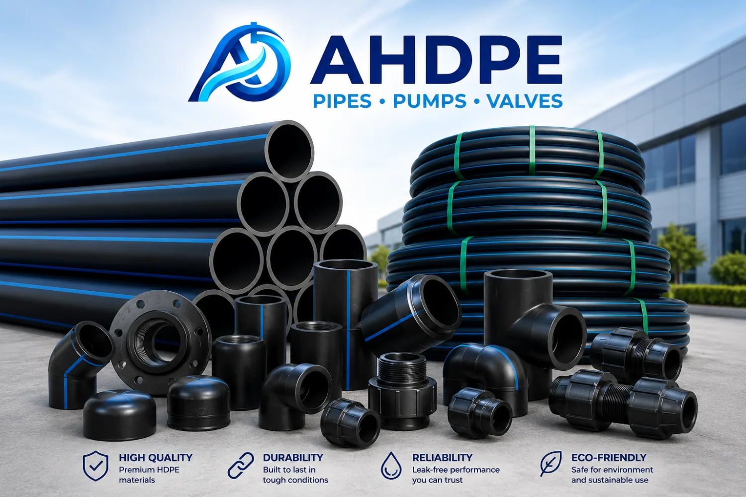 เกี่ยวกับ AHDPE — ท่อ HDPE วาล์ว ข้อต่อ