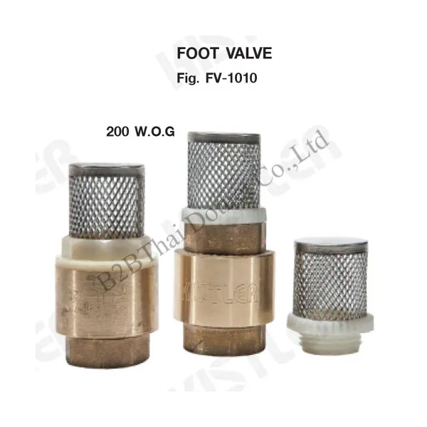 วาล์วหัวกะโหลก 4 นิ้ว Kistler KL-FV-1010